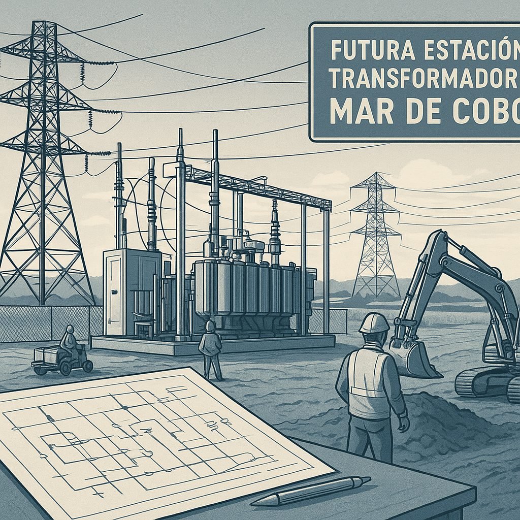 Provincia licita nueva estación transformadora en Mar de Cobo bajo Ruta 11 (22/08/2026)