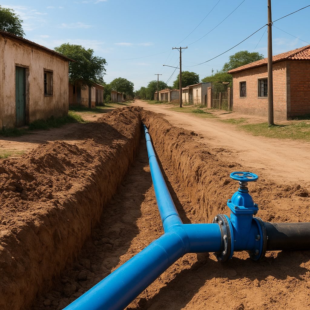 SAMEEP finalizó la extensión de la red de agua potable en Avia Terai (29/08/2026)