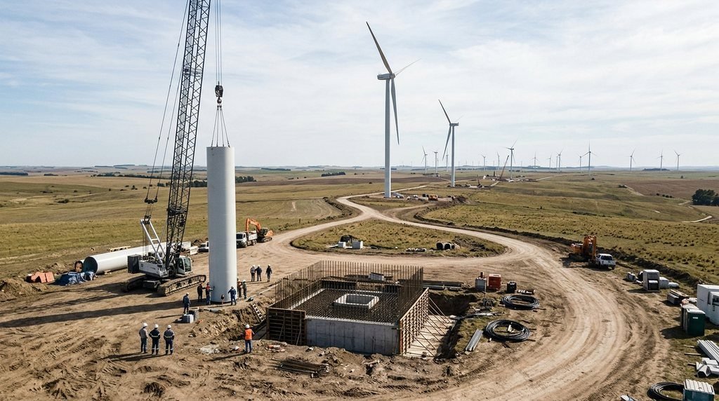 Avanza la ampliación eólica de AES en Bahía Blanca y Tornquist operación prevista para 2027 (07/09/2026)