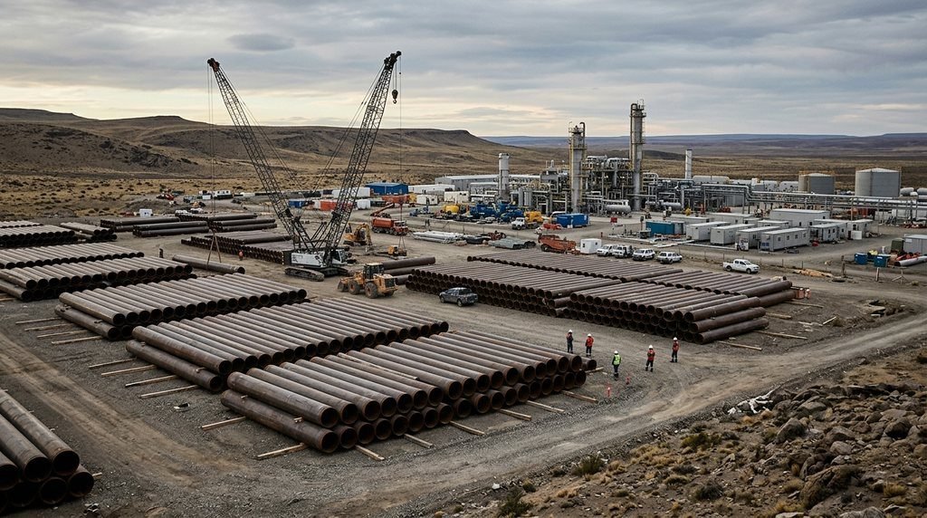 Argentina LNG abrió la licitación para comprar los caños de sus futuros ductos (08/09/2026)