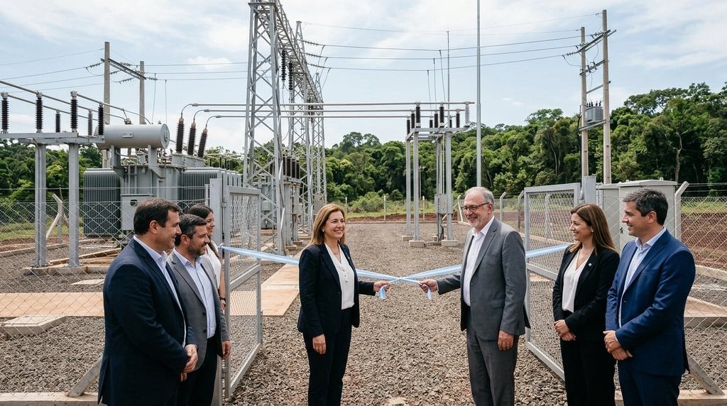 Misiones puso en funcionamiento una nueva subestación transformadora en Puerto Esperanza (30/09/2026)