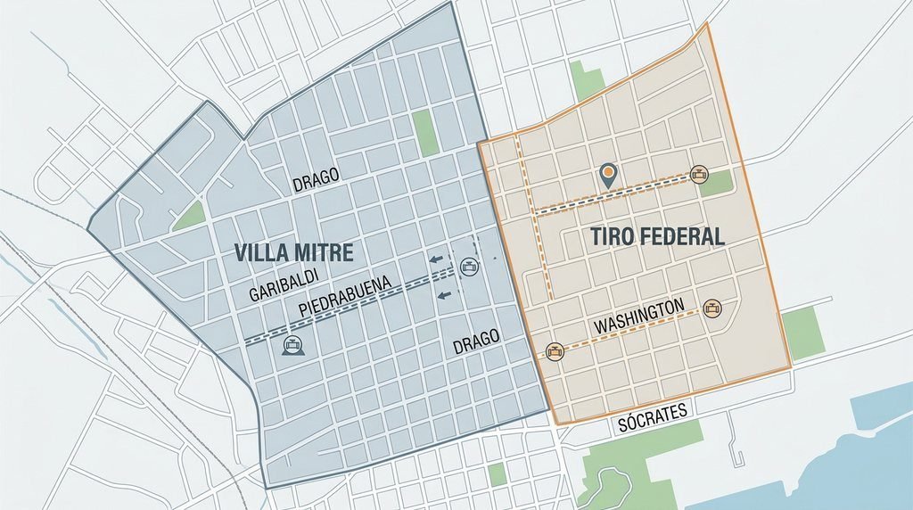 ABSA programa recambio de cañerías en Villa Mitre y Tiro Federal (14/10/2026)