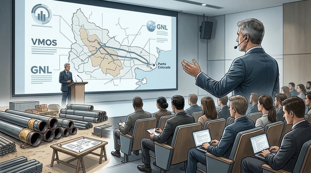 YPF presentó una cartera de infraestructura superior a US$50.000 millones para escalar Vaca Muerta (26/10/2026)